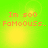 Green background with orange text reading 'Im so FaMoUsS..' and four yellow circular light effects in a
