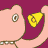 Pixelated cartoon characters and text on a magenta background with 'DEVO' logo, 'Move Every Muscle Make Every Sound', '3.25.08', and 'ROADRUNNER' text.