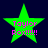 Four green star-shaped icons with pink text 'Taylor Roxx!!!!' on a dark blue background, arranged in a