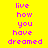 Yellow background with purple text 'live how you have dreamed' arranged in two , alternating blue highlight on each 's second text