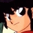 Pixelated anime-style character with dark hair and large eyes, wearing a red and white top, next to text reading 'AnimeIM' and 'com' on black background.