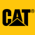 Black pixelated text 'CAT' on solid yellow background with a small pixelated detail on the right side of the 'T'.