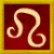 A static icon with a golden border, red background, and white swirling symbol on the left; green text reading "Original Icons .com" on the right.