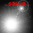 Four- of grayscale light effects with red text _-sQlVQ-_ above each , showing sequential changes in bright spot positions and lens flare patterns
