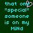 Pixelated cyan text on dark green background with pink heart symbol replacing 'one' in first line of left