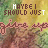 repeated pixelated icons featuring a character with brown hair and green eyes, overlaid with text reading "NAIEE I SHOULD JUST" in white and red lettering