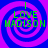 Four identical display a blue and purple spiral background with green text reading "I LOVE MADISON" in each