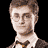 A contact sheet of 12 pixelated character portraits from Harry Potter and the Order of the Phoenix with visible text branding, arranged in a grid on a black background with gray transparency area.
