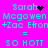 A bright pink background displays cyan text and pixelated symbols in two side-by-side with identical content