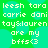 Pixelated text on a green and cyan gradient background with repeated names and 'bffs<3' in white.