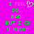 Green pixelated text on bright pink background with white heart symbol, displaying 'I FEEL SO... BAD.. BUT I <3 U NICK!!' in two identical side-by-side