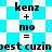 Pixelated text and symbols on a checkered background with two distinct animation states showing different background patterns.