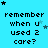 four and four displays the phrase 'remember when u used 2 care?' in pixelated text on a cyan background, with scattered star shapes varying in color and position across frames