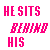 Pixelated text in pink and black on white background with three pixel hearts at bottom right.