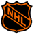 A pixelated shield-shaped logo with orange text on a black background, featuring the letters NHL in a stylized font.