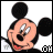 Animated contact sheet of Mickey Mouse frames with text overlays showing a sequence from 'OH MICKEY' to 'SO FINE!'