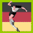Animated contact sheet showing a soccer player kicking against German flag background with "Germany" text at bottom right.