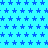 A static pattern of blue stars on a light blue background with a gray rectangle in the bottom right corner.