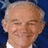 Pixelated portrait of a smiling older man with gray hair on blue background, red text reads 'Hope for America' and 'be a part of it', 'Ron Paul 2008'
