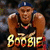 A pixelated image of a person in athletic wear with the word 'Boogie' below, showing subtle animation changes across frames.
