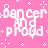 Pixelated pink background with white text and geometric shapes in a contact sheet layout showing three animation frames.
