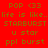 Pixelated text on four colored backgrounds: red, orange, yellow, and light orange with brown lettering.