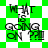 A pixelated image with green and white background patterns displaying the text "WHAT IS GOING ON ???" in black block letters.