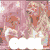 Six distinct pixelated images of a woman with varying expressions and text labels, arranged in a with colored backgrounds