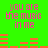 Green background with pink text reading 'you are the music in me' and orange audio equalizer bars that shift position across frames.