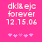 Pixelated text on bright pink background with five small star icons below, showing slight variation in the fourth star's brightness between