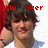 Pixelated image of a person with dark curly hair holding a phone to their ear, overlaid with red text reading 'My Lover' against a white background.