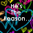 Black background with colorful heart outlines in cyan, magenta, green, yellow, and orange, overlaid with white text fragments and small white numbers.