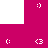 A static image of a pink and white pixelated design featuring multiple instances of the text ':)' in various positions.