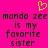 A static image with a bright pink background displays pixelated text and a yellow heart symbol.