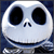 Pixelated promotional image featuring Jack Skellington from The Nightmare Before Christmas with text advertising Blu-ray and DVD release.