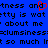 Blue background with black pixelated text and a red heart symbol replacing the letter 'o' in 'and' across multiple lines.