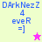 Four pixelated display identical text and symbols with varying background colors, one containing a pink star that changes to yellow