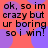Static image with red background and purple circular shapes, displaying repeated text in black pixelated font.