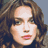 A contact sheet of three 48x48 pixel frames showing a woman with brown wavy hair in different poses and expressions against varying backgrounds.