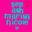 A static image with a bright pink background displays cyan text reading 'gell ash marisa nicole' and two heart symbols, one red above the text and one cyan below.