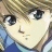 A pixelated anime-style character face on the left side of a contact sheet, with