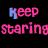 A 4x4 contact sheet of animated frames showing repeated text patterns in pink and blue pixelated letters on a black background, with frame-to-frame color shifts in specific characters.