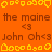 A static orange background with repeated brown text and yellow pixel art elements arranged in horizontal