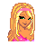 A 4-frame animated contact sheet showing a pixel-art character in pink attire with text "Got Pink?" across the bottom right frame.