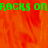 Green text 'ROCKS ON' appears on an orange textured background with a gray rectangular overlay in the bottom right corner.