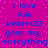Pixelated text on a magenta background with scattered white dots, displaying repeated phrases in blue lettering.