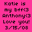 Pixelated text on a bright pink background with green highlight boxes shifting across and
