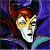 A pixelated contact sheet of two animated frames showing a cartoon witch character with red hair and purple clothing against a green background with "Original Icons .com" text.