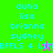 Pixelated text and symbols on a split background with green and pink sections, showing animated changes in small icons.