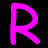 A static image displays the name "REY" in large pink letters with a heart symbol on a black background.